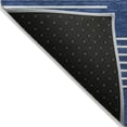 thumbnail image 3 of Addison Rugs Chantille Indoor/Outdoor Transitional Geometric Navy Washable Rectangle Rug, 1'8" x 2'6", 3 of 6