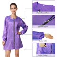 thumbnail image 2 of Bata impermeable para salón Exttlliy para estilista de cabello, talla XL, 2 of 6