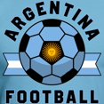 thumbnail image 3 of CafePress - Argentina Football T Shirt - Fitted T-Shirt, Vintage Fit Soft Cotton Tee, 3 of 4