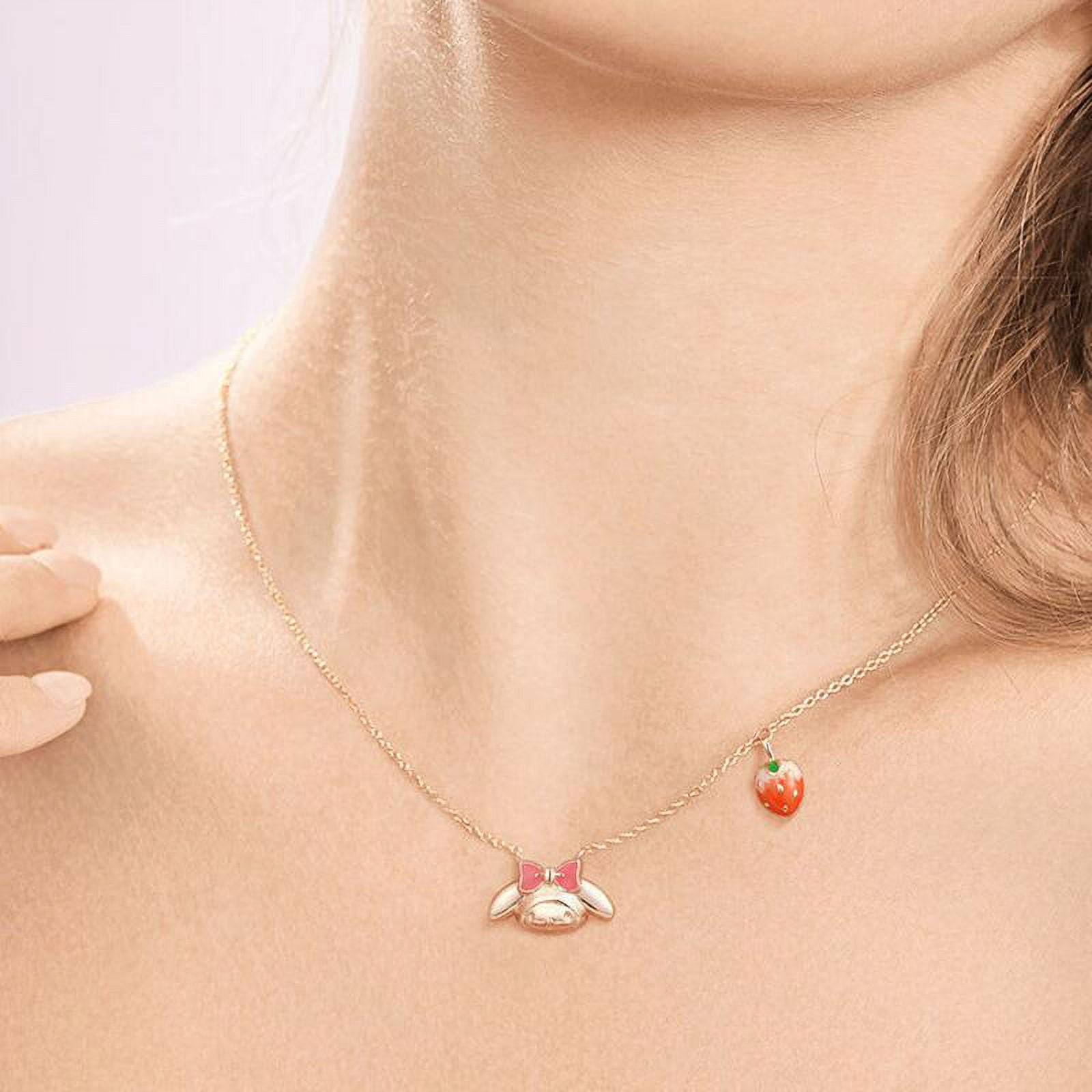 🌸🧸 matching sanrio chain necklaces!, Women's Fashion, Jewelry