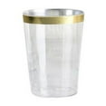 thumbnail image 6 of Efavormart 25 Pack Gold 10oz Crystal Collection Disposable Plastic Cups for Wedding, Party, Banquet, Home, Picnic, Outdoor Dinnerware, Bar, Nightclub, Liquors, Champagne, Desserts, Cocktails, 6 of 11