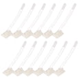 thumbnail image 1 of Matsuzay 100 piezas de bridas para cables, organizador de cables para ordenador de sobremesa, sujetadores de cables para electrodomésticos, Almacenamiento y organización del hogar Blanco, 1 of 6