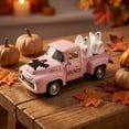 thumbnail image 5 of Halloween Truck Decor, Halloween Decorations - Mini Cute Farmhouse Style Halloween Metal Truck Decor With 3 Mini Ghost Ornaments for Tabletop, Tiered Tray, Shelf, Fireplace and Home Indoor DéCor, A-1, 5 of 8