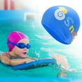 thumbnail image 2 of Unique Bargains 1 Pc Silicone Cartoon Snail Swim Cap Dark Blue, 2 of 6