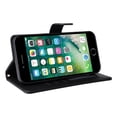 thumbnail image 2 of JTCASES Compatible with iPhone SE Case 2022/2020 Case, iPhone 7/8 Case Wallet Flip Folio Case [Kickstand] with RFID Blocking Card Holders [Shockproof] Wrist Strap Cover for Men Women Girls, Black, 2 of 12
