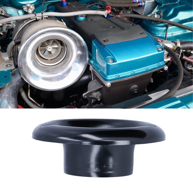 3.5in Cold Air Intake Horn,Velocity Adapter CNC Aluminum Car Modification Accessory