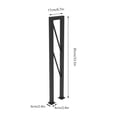 thumbnail image 3 of DENEST Modern Metal Decorative Railing U-shaped Stair Handrail Indoor/outdoor Step 85cm, 3 of 20