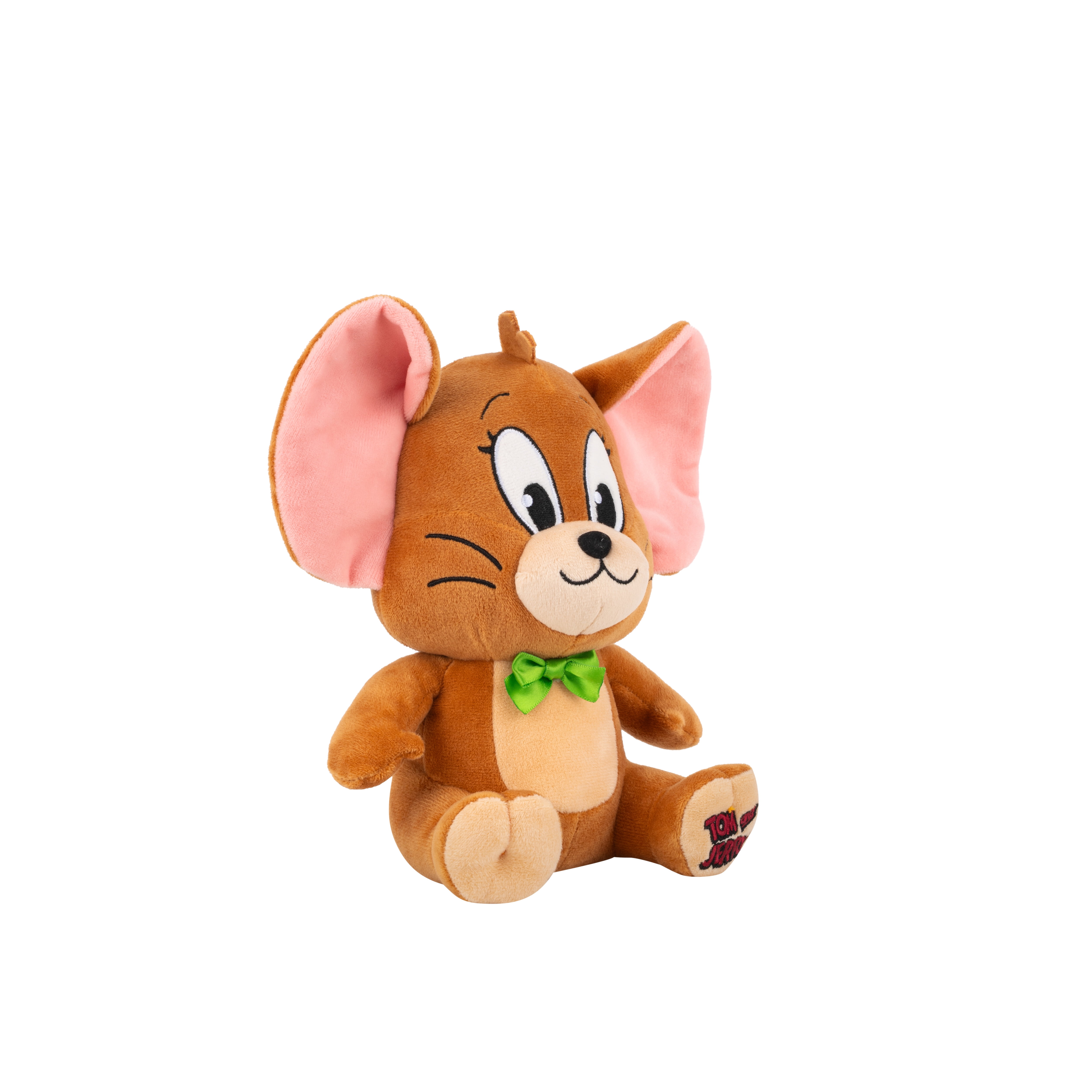 Warner Bros. Discovery Tom and Jerry, 8 inch Jerry Plush - Super-soft and Huggable Plush Toy