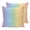 Multicolor, Rainbow, Spectrum, Pastel, variant on 16x16 Pillow Covers Set of 2, Thin Beige Striped Square Throw Pillow Covers for Couch/Sofa/Living Room, Farmhouse Modern Stripes Decorative Soft Pillowcases for Couch Throw Pillows