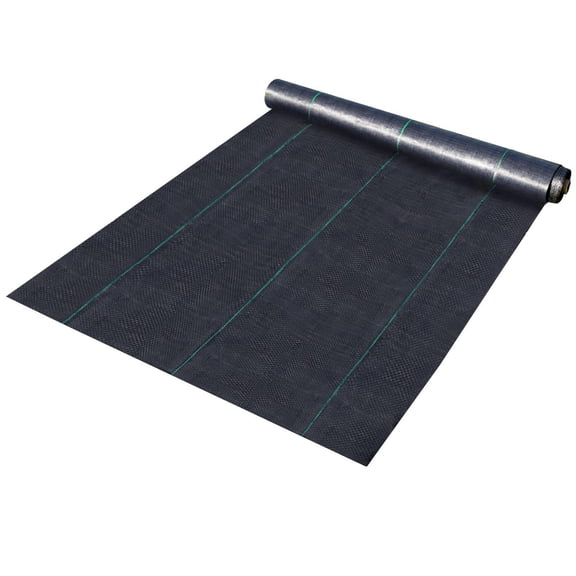 Weed Barrier Fabric, 3ft x 50ft 5oz Heavy Duty Woven Landscape Fabric, High Permeability Weed Control Fabric for Garden, Flower Beds, Landscaping & Ground Cover