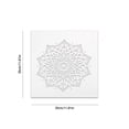 thumbnail image 2 of Eigraketly Creativity With Mandala Stencils - Hecho de materiales A3 Poster Print Posters Pintura DIY Incluyendo Kits y herramientas para tallar 1-30*30cm, 2 of 6
