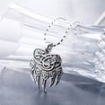 thumbnail image 6 of ZMY Home Bear Claw Necklace Stainless Steel Viking Jewelry Punk Cool Long Chain Norse Celtic Knot Pendant Necklaces, 6 of 7