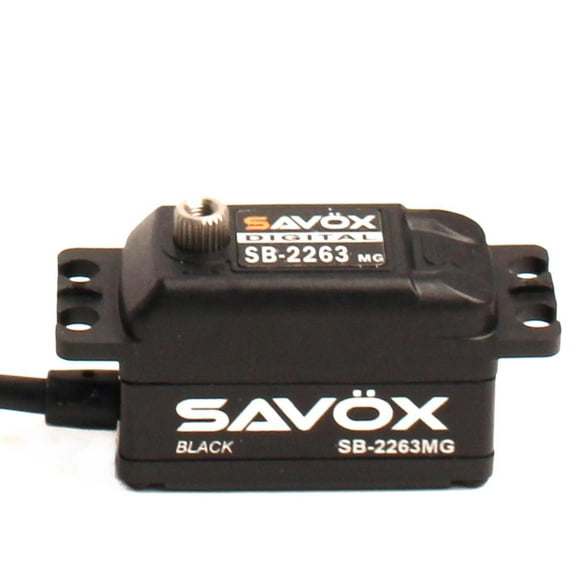 Savox Savsb2263Mg-Be Black Edition Low Profile Brushless Digital Servo Car