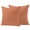 Orange, variant on Lumbar Pillow Covers 12 x 20 Inches, Burnt Orange Waterproof Throw Pillow Cover Set of 2, Minimalist Modern Solid Color Orange Decorative Rectangle Cushion Covers for Patio/Tent/Couch/Garden