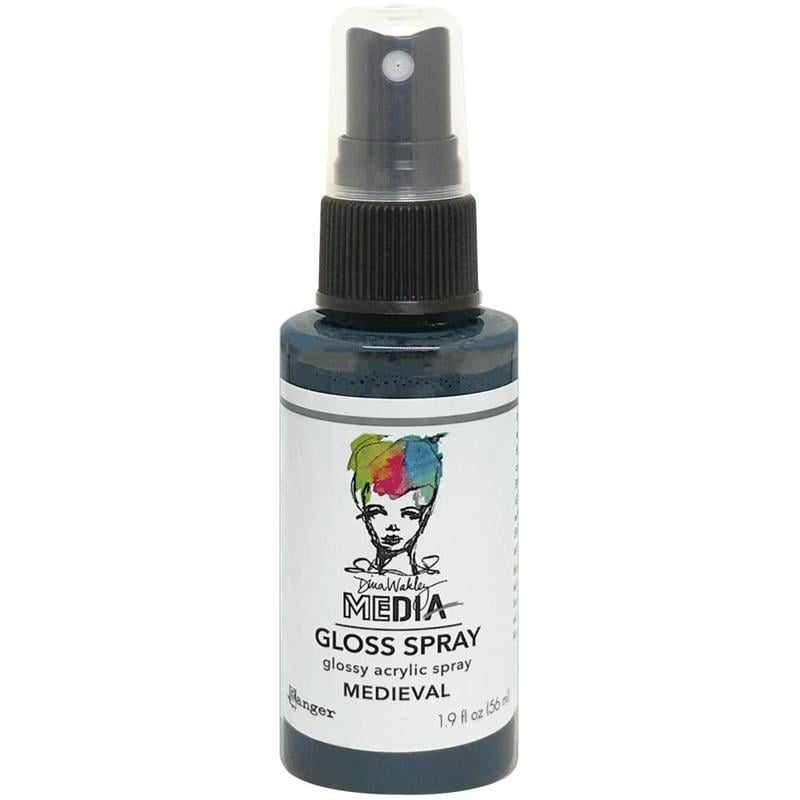 Medieval Gloss Spray 2 oz - Dina Wakley Media