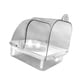 thumbnail image 4 of Baño para pájaros con comedero, accesorios para jaulas de pájaros, comedero para pájaros, bañera para periquitos. Claro, 4 of 9