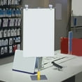 thumbnail image 4 of LEORX Silver T Shaped Banner Stand with Telescopic Height for Business Displays, 4 of 8