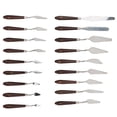 thumbnail image 4 of 18 Piezas De Espátula Flexible, Cuchillo De Paleta, Pinta, Espátula De Acero Inoxidable, Cuchillo De Paleta, Pinta Al ÓLeo, Cuchillos De Metal, De Madera Pinta, 4 of 7