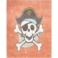 thumbnail image 2 of Unique Loom Whimsy Kids Collection Area Rug - Pirate (7' 10" x 10' Rectangle Red/Black), 2 of 9