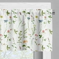 thumbnail image 5 of Ambesonne Floral Valance & Curtain, Herb Flowers Watercolors, 55"x24", Multicolor, 5 of 6