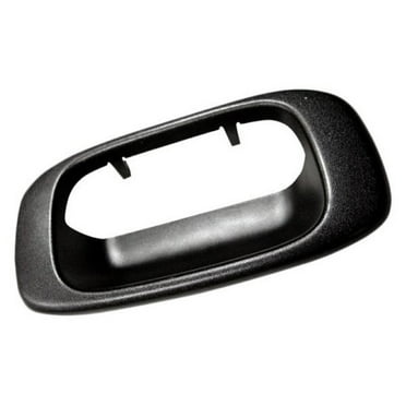 For Chevy Silverado 1500 1999-2006 Tailgate Handle Bezel | Rear | Textured | Black | Replacement For GM1916102 | 15228539