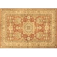 thumbnail image 1 of Ahgly Company Indoor Rectangle Medallion Brown Traditional Area Rugs, 2' x 3', 1 of 4