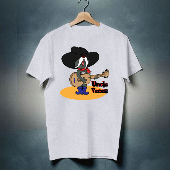 NeW! Popular Crambone Uncle Pecos Funny Character Vintage T-Shirt Size S-4XL