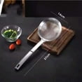 thumbnail image 3 of 304 Stainless Steel Fine Mesh Filter Spoon | Professional Kitchen Strainer for Oil, Soup & Stew | Durable Skimmer with Long Handle | Multi-Purpose Sieve for Tea, Coffee, Spices & Baking, 3 of 3