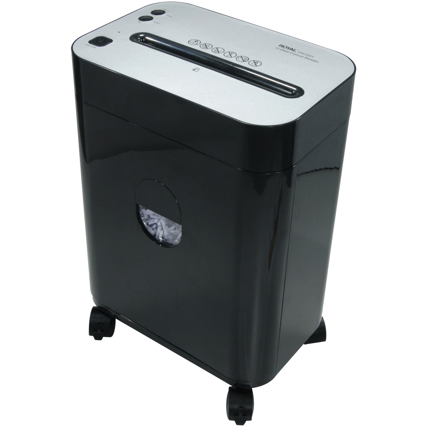 Royal PX1201 12-Sheet Crosscut Shredder with Basket
