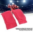 thumbnail image 4 of Genouillères Haute Élasticité Respirantes Protecteurs pour Hockey sur Glace Course Rouge Rose, 4 of 7