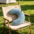 thumbnail image 4 of U-Shape Calming Pillow for Pets,Soft Fluffy Decorative Curved Plush Cushion, 4 of 7