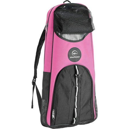 Mask Fin Snorkel Set Swim Bag - Ideal Travel Bag for Snorkeling Fins, Snorkeling Gear Equipment and Water Sports, Snorkeling Gear Backpack Bag with Shoulder Strap