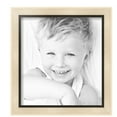 thumbnail image 2 of ArtToFrames 12" x 13" Silver with Black Lip Picture Frame, 12x13 inch Multi Wood Poster Frame (WOM-5193),  Pack, 2 of 7