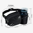 thumbnail image 4 of Waterfly 3.5L Water-Resistant Unisex Fanny Pack, Nylon, 4 of 6