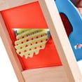 thumbnail image 5 of Uscallm under $5 Potato Slicer, Potato Chip Grid Cutter, Wavy Mesh Vegetable Slicer, Wood Handle Potato Grater, Home Kitchen French Fry Maker, Crinkle Cut Potato Slicer Tool, 5 of 9