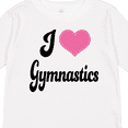 thumbnail image 4 of Inktastic I Love Gymnastics Girls Long Sleeve Toddler T-Shirt, 4 of 5