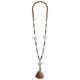 thumbnail image 4 of Collar de cuentas Qarigey para mujer colgante de borla de piedra de cristal estilo bohemio, 4 of 6