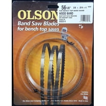 Olson Saw Band Saw Blade Hard Edge - 4 Tpi - 56-1/8" L x 3/8" W