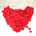 thumbnail image 4 of 2200 pétalos de rosa artificiales de seda roja realistas para decorar bodas (rojo), 4 of 5