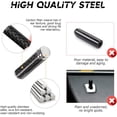 thumbnail image 3 of 4 Pcs Car Door Lock Knobs, Carbon Fiber Auto Door Lock Pin Covers, Decorative Cover for Car Rod Bolt, Door Pull Pins Decor, Universal Vehicle Interior Modification Accessories (Carbon Fiber) Carbon, 3 of 6