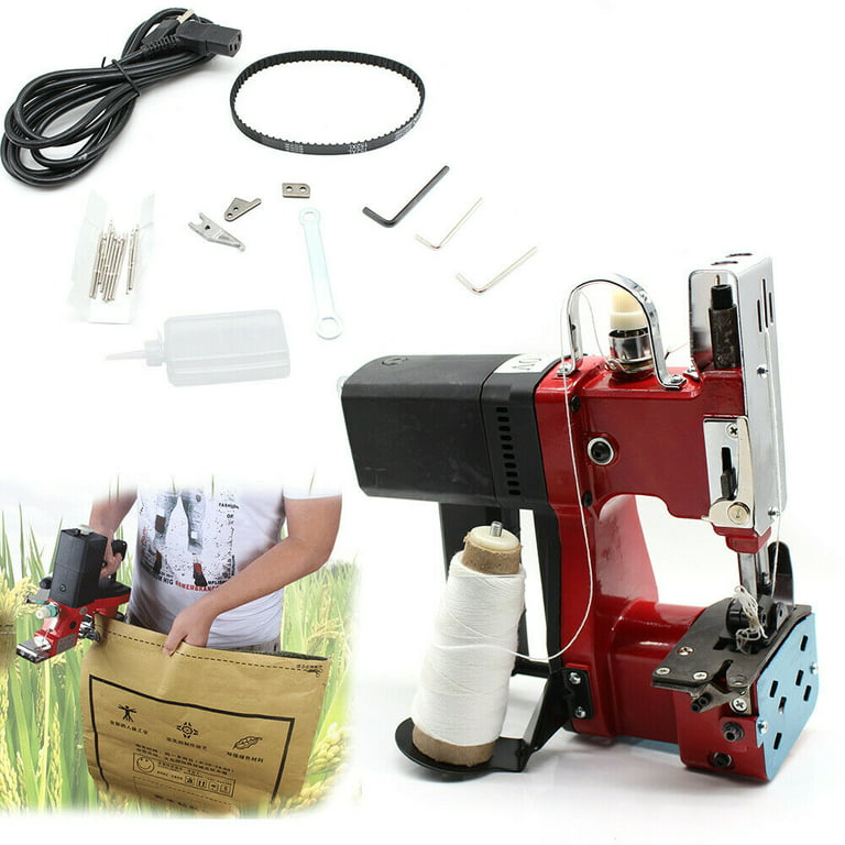 Electric Bag Sewing Machine Portable Heavy Duty Mini Sewing Machine 220V  GK9-880