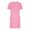 1_Pink, variant on Asxite Summer Dresses for Women Casual Solid Short Sleeve Round Neck with Pockets Sundress