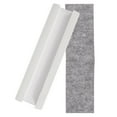 thumbnail image 4 of BRIGHTFUFU 1Set Mirror Stand Full Length Wooden Texture White Modern Style for Home Decor, 4 of 8