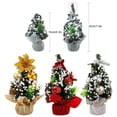 thumbnail image 4 of Cateissary Mini árbol de Navidad Festival de bodas Año Nuevo Decoración de Comedor Hotel Sala de estar Dormitorio Adorno de escritorio para Kits de decoración para fiestas, 4 of 6