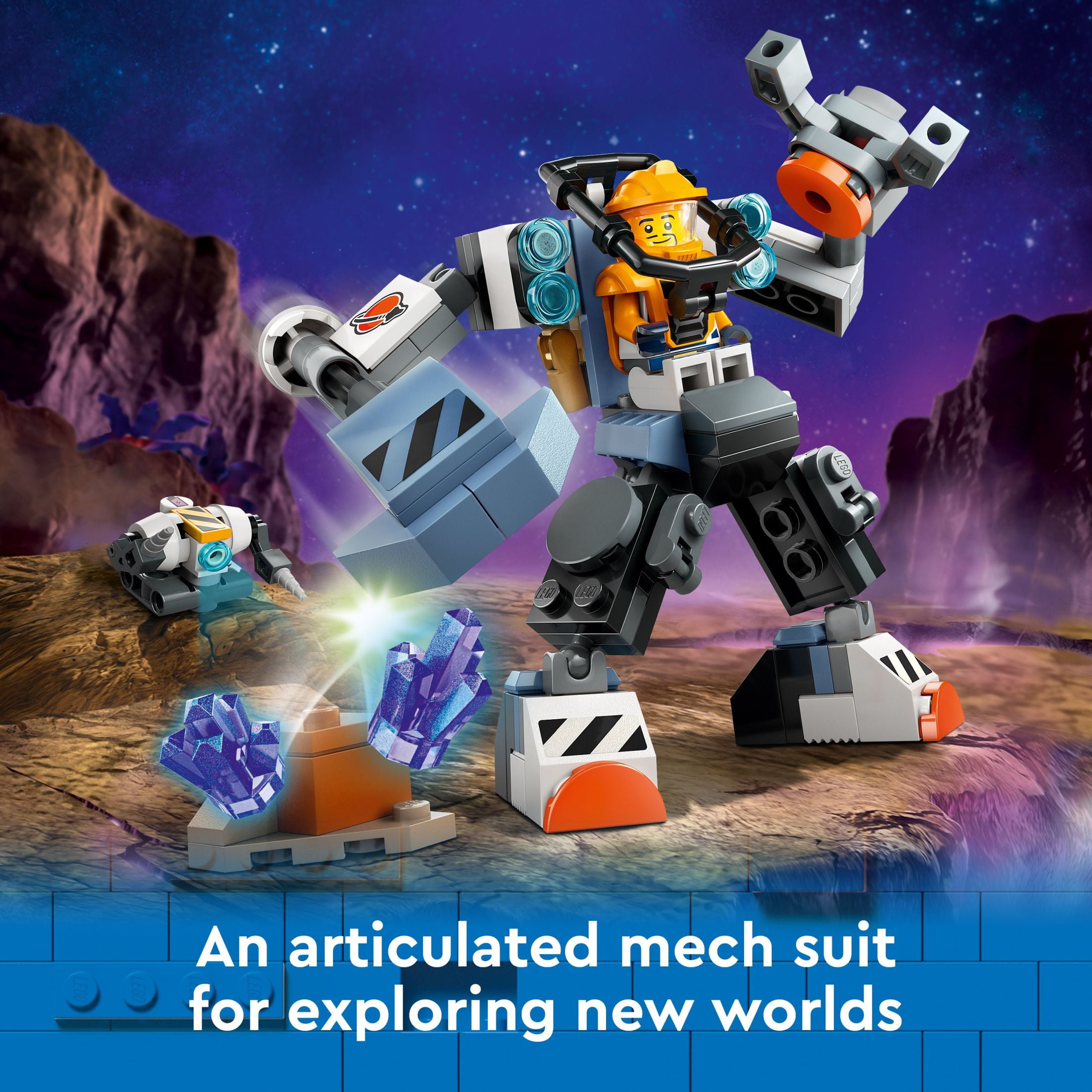LEGO City Space Explorers Pack, Kids’ Space Toy Playset Bundle for Boys and Girls Aged 6 and Up, 3 Building Sets in 1 Box, Space Gift Mech Toy, LEGO City Space Explorers Pack, Kids’ Space Toy Playset Bundle for Boys and Girls Aged 6 and Up, 3 Building Sets in 1 Box, Space Gift Mech Toy,