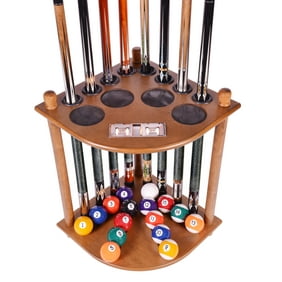 billiard cue wall rack on Black Or Oak Finish Cue Rack Only Billiard Stick Wall Rack Made Of Wood Choose Mahogany