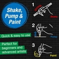 thumbnail image 4 of Marcadores de pintura Faber-Castell Shake & Paint Classic 6 de doble punta, 4 of 7