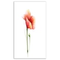 thumbnail image 2 of Red Poppy Flower with Large Petals - Large Flower Canvas Wall Art, 2 of 3