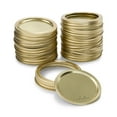 thumbnail image 2 of (3 pack) Mainstays 12-Pack Canning Jar Lids and Rings - Wide Mouth, Two-Piece Wide Mouth Mason Jar Lids with Bands for Canning and Preserving, Fits All Brands Wide Mouth Mason Jars, 2 of 9