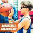 thumbnail image 5 of Gafas de regate Baloncesto Deportes Gafas de baloncesto Gafas negras de regate ajustables Equipo de entrenamiento de baloncesto para jóvenes, 5 of 5
